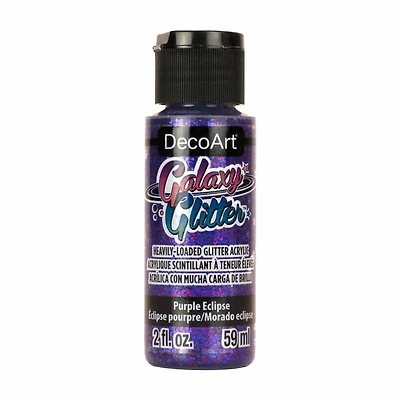 Galaxy Glitters Paint, 2 oz. Purple Eclipse
