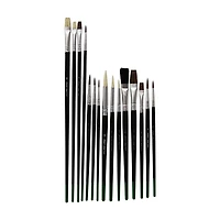 Mont Marte Studio Artist Brushes, 15 Pieces