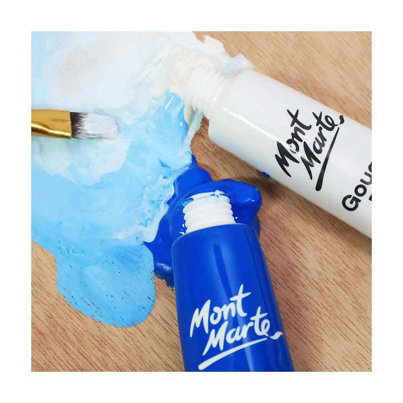 Mont Marte Gouache 12ml, 12 Pieces