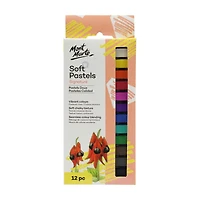 Mont Marte Soft Pastels, 12 Pieces