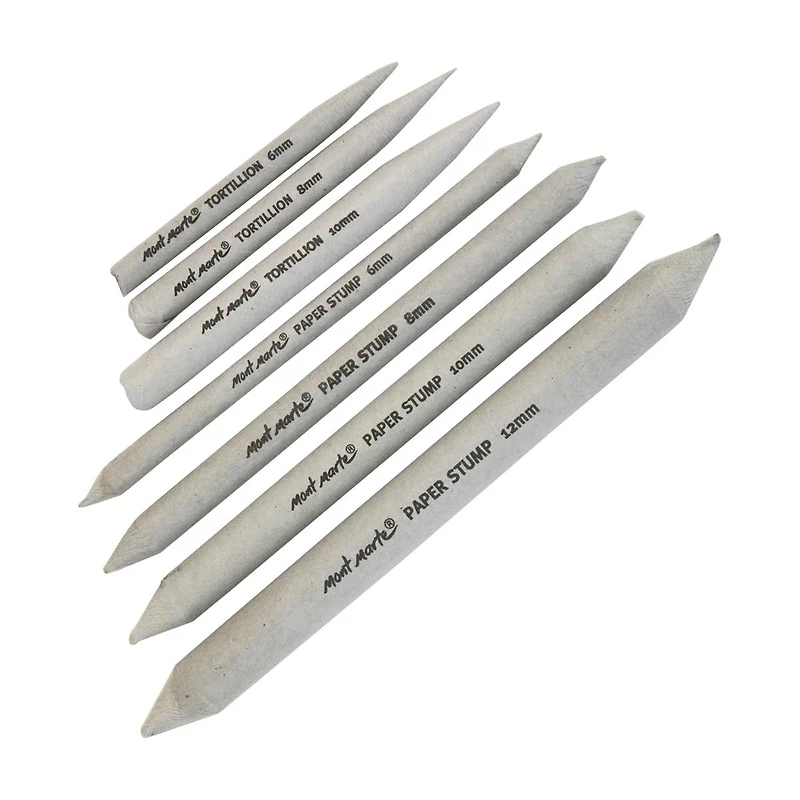 Mont Marte Pastel & Charcoal Blenders, 7 Pieces