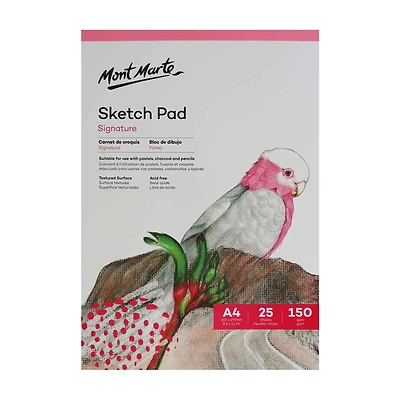 Mont Marte Sketch Pad 150gsm A4, 25 Sheets