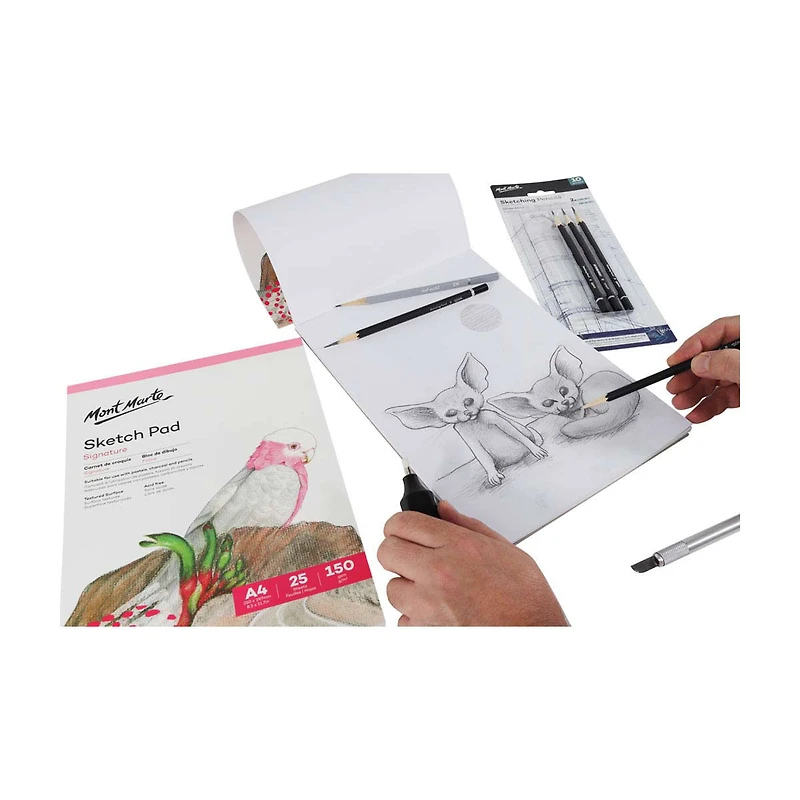 Mont Marte Sketch Pad 150gsm A4, 25 Sheets