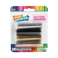 Make Shoppe Glitter Shakers, 4 Count, 0.25oz/each
