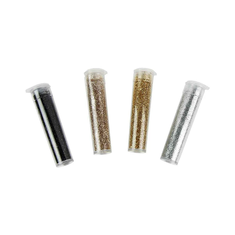 Make Shoppe Glitter Shakers, 4 Count, 0.25oz/each