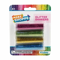 Make Shoppe Glitter Shakers, 4 Count, 0.25oz/each