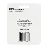 Make Shoppe Glitter Shakers, 4 Count, 0.25oz/each