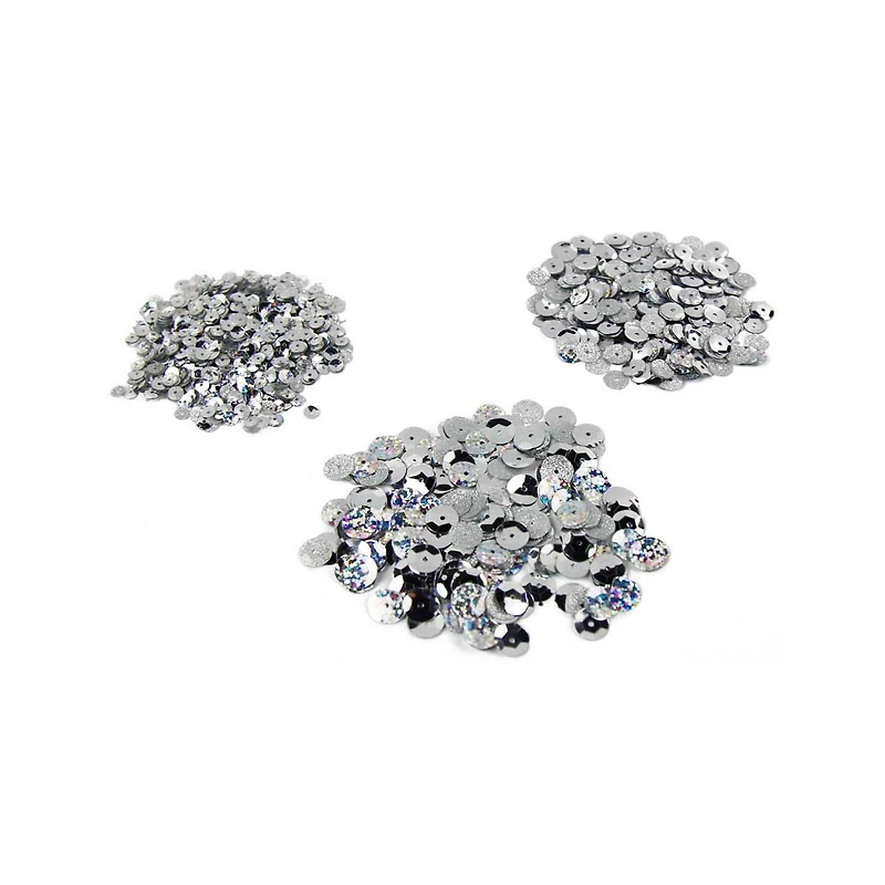 Make Shoppe Sequin, Silver, 0.7oz