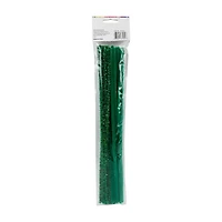 Make Shoppe Tinsel & Regular Chenille Stem, Green, 35 Count, 6Mm X 12Inch