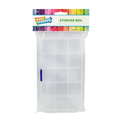 Make Shoppe Clear Storage Box, 15 Compartments