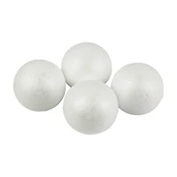 Make Shoppe Poly Foam Ball 2.3In, 4 Count