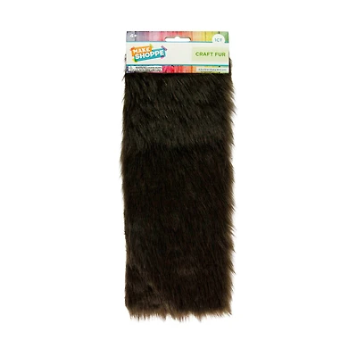 Make Shoppe Fur Brown, 4.5 X 12Inch, 1 Count