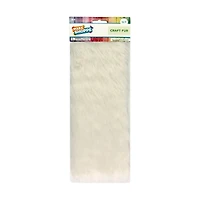 Make Shoppe Fur White, 4.5 X 12Inch, 1 Count