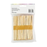 Make Shoppe Normal Craft Sticks, Natural, 80 Count, 0.39 X 4.5In