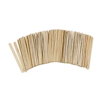 Make Shoppe Normal Craft Sticks, Natural, 80 Count, 0.39 X 4.5In