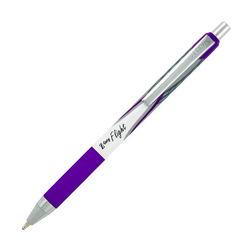 Zebra Z-Grip Flight Retractable Ballpoint 1.2 mm, Violet