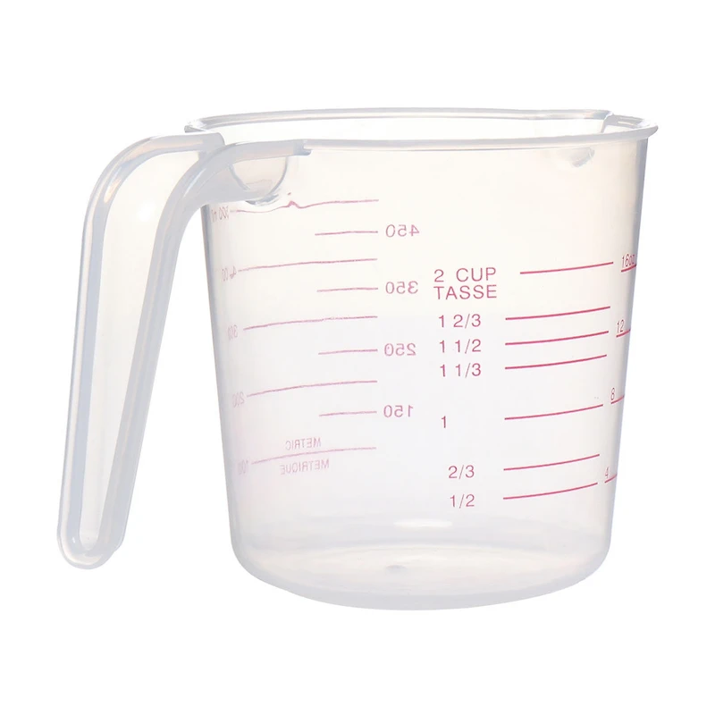 Bonita Home Plastic Measuring Cup, 2.5 Cup