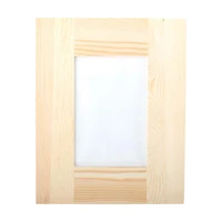 Plaid Unpainted Wood Medium Memory Frame with Easel, 4" x 6"