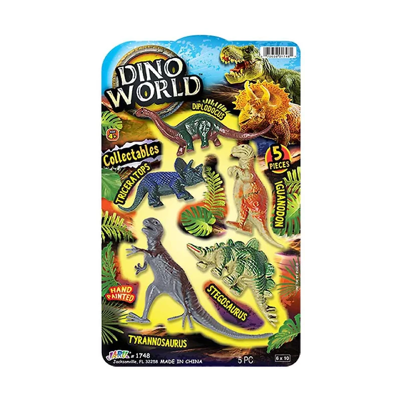 Dino World Collectibles Variety Pack, 5 Piece
