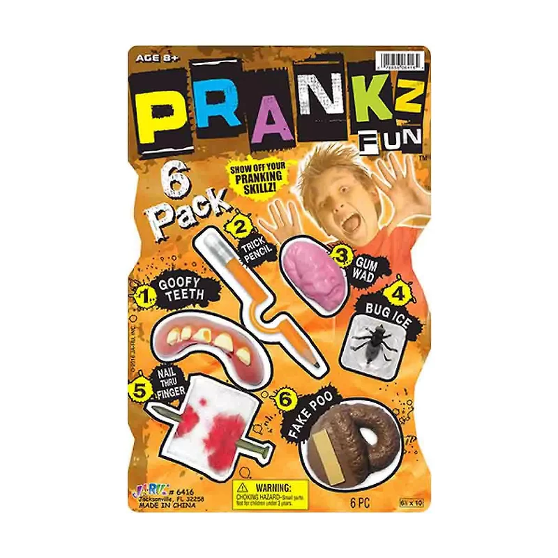 Prankz Fun Trick Toys, Pack of 6