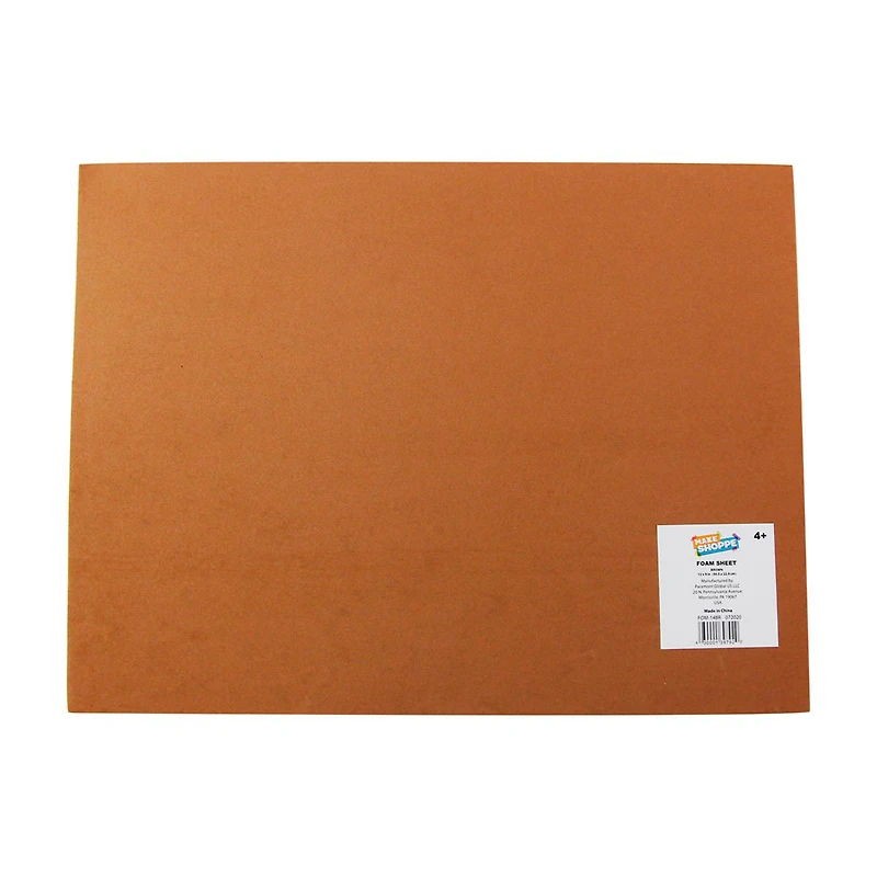 Make Shoppe Foam Sheet, 12 X 9 Inch