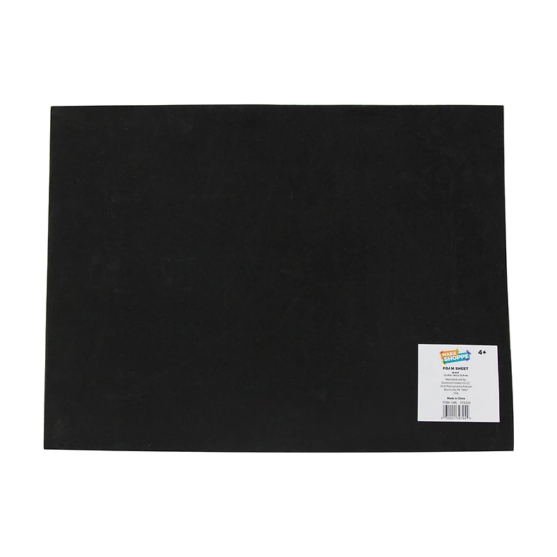 Make Shoppe Foam Sheet, 12 X 9 Inch