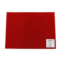 Make Shoppe Felt Sheet, 12 x 9, Inch Red