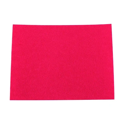 Make Shoppe Felt Sheet, 12 x 9 Inch, Dark Pink