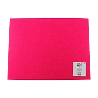 Make Shoppe Felt Sheet, 12 x 9 Inch, Dark Pink