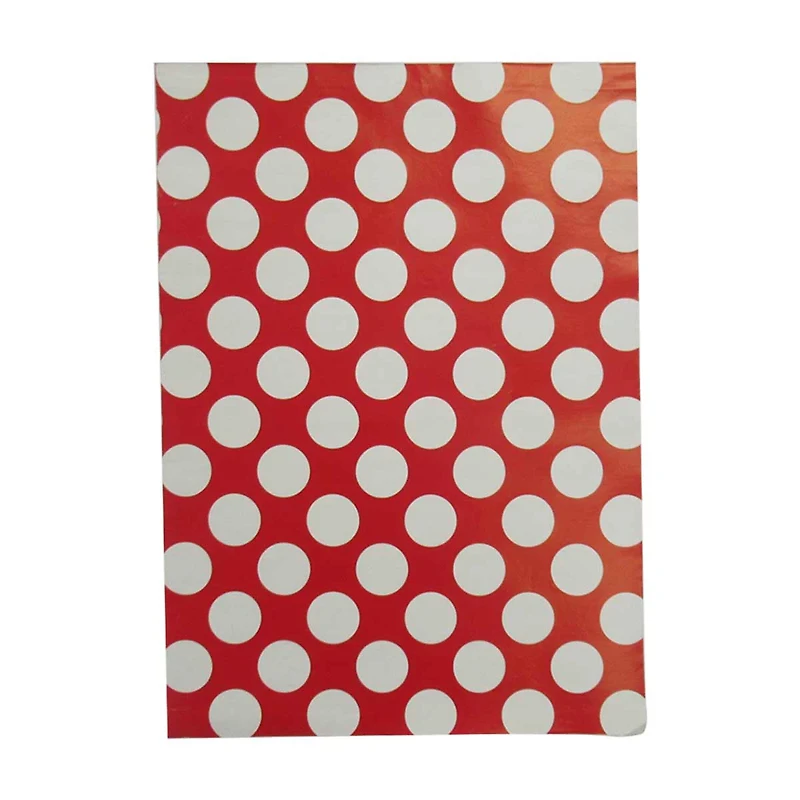 321 Party! Polka Dots Gift Wrapping Paper Roll, Assorted