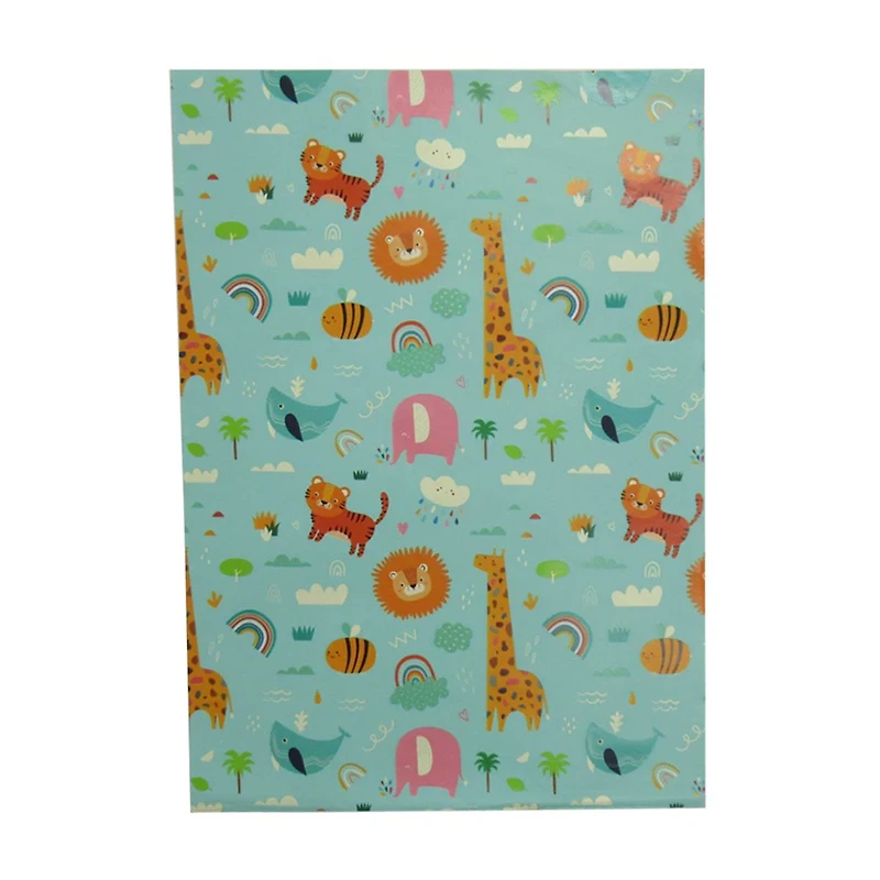 321 Party! Baby Gift Wrapping Paper Roll, Assorted