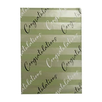 321 Party! Metallic Gift Wrapping Paper Roll, Assorted