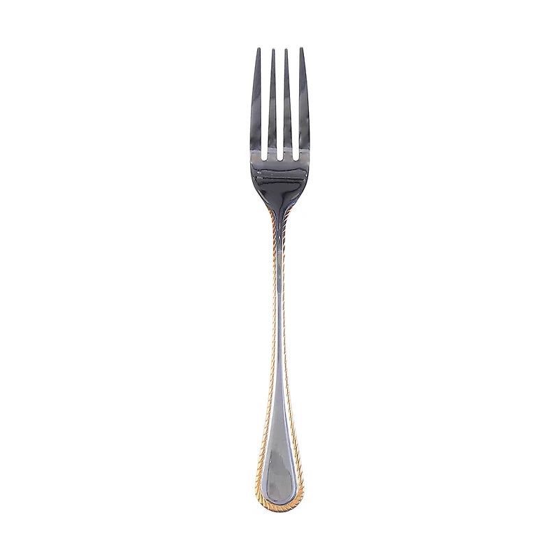 Gold Silver Salad Fork