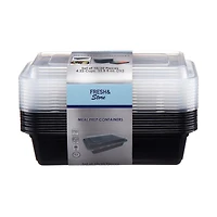 Rectangle Meal Prep Containers, 10 Pack