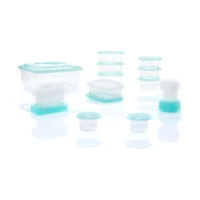 46 Piece Food Storage Set, Blue