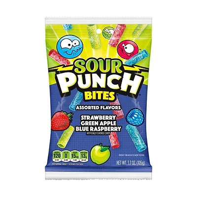 Sour Punch Bites Assorted Flavors, 3.7 oz.