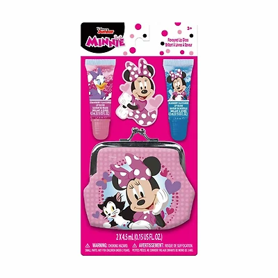Minnie Flavored Lip Gloss with Coin Purse