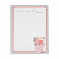 Tear-Off Floral Notepad