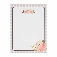 Tear-Off Floral Notepad