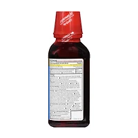 GoodSense NightTime Cold & Flu Multi-Symptom Relief Liquid, Cherry, 12 fl. oz.
