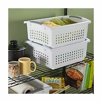 Sterilite Large Stacking Basket