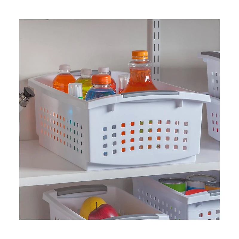 Sterilite Large Stacking Basket
