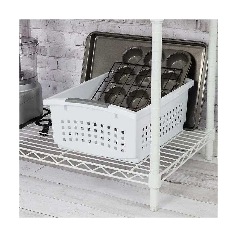 Sterilite Large Stacking Basket