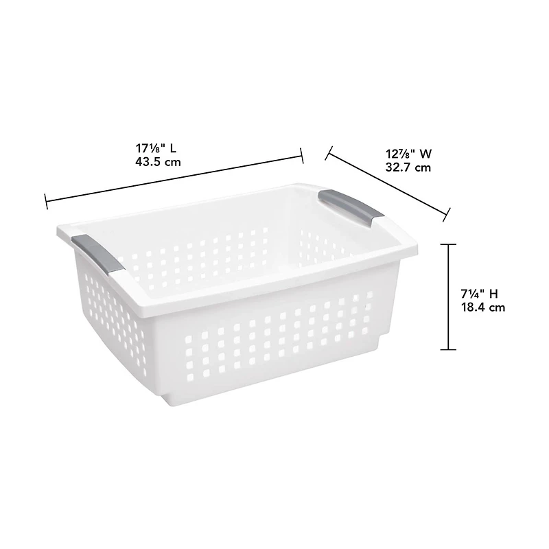 Sterilite Large Stacking Basket