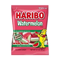 Haribo Watermelon Gummy Candy, 3.1 oz.