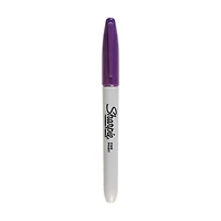 Sharpie Fine Point Permanent Marker, 1 Count, Purple