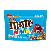 M&M'S Minis Milk Chocolate Candy, Sharing Size 10.1 oz Bag