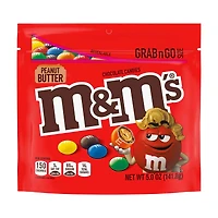M&M's Peanut Butter Chocolate Candy, 4.50 oz