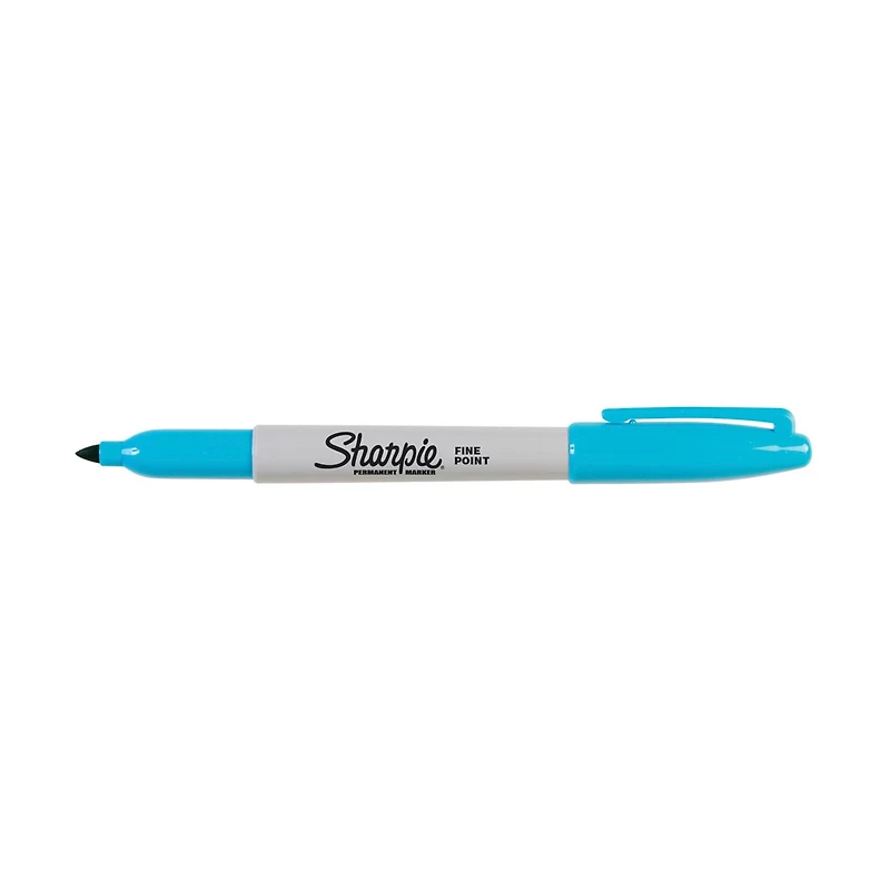 Sharpie Fine Point Permanent Marker, 1 Count, Techno Blue