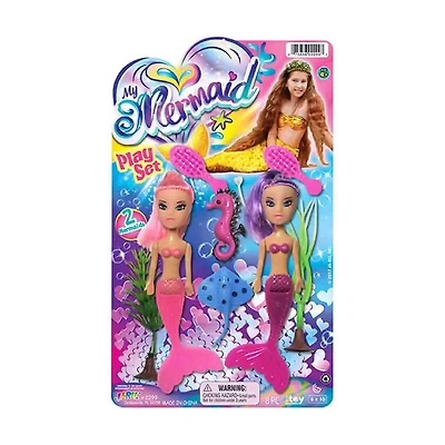 My Mermaid Playset, 2 Pack